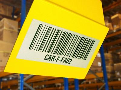 inotec Barcode Retroreflektierendes Etikett inotec Photo Barcode Retroreflektierendes Etikett