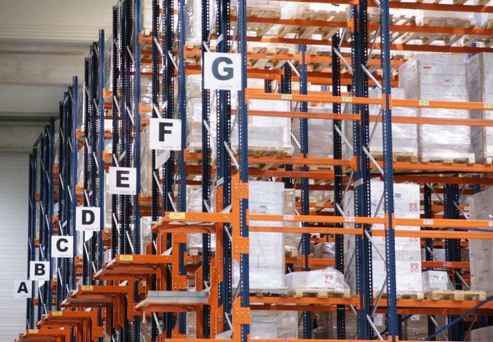 inotec Barcode Lagergangsschilder