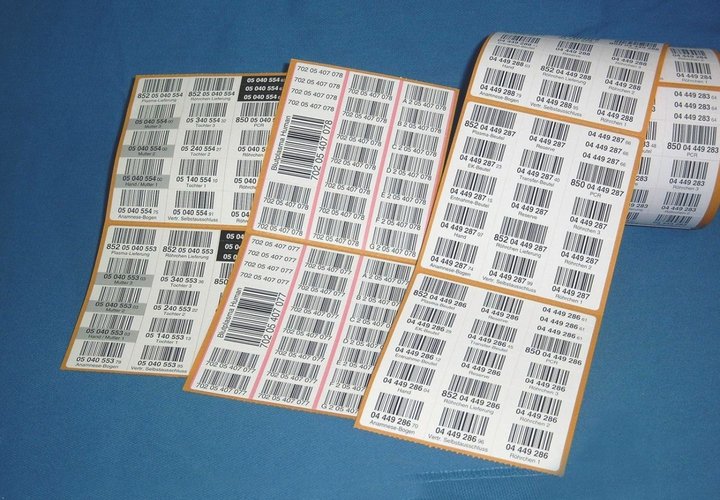 inotec Photo Barcode Label Papier