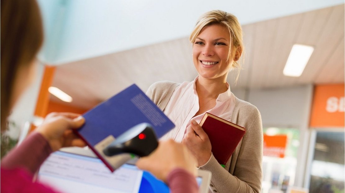 inotec Barcode RFID Inventarkennzeichnung Bibliotheken