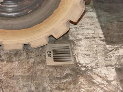 inotec Barcode Bodenmarkierung Floortag Gabelstabler inotec Barcode Bodenmarkierung Floortag Gabelstabler